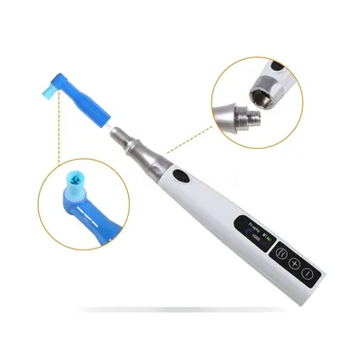 More Dent BR-217 cordless polishing motor with 4:1 contre-angle and USB cable.