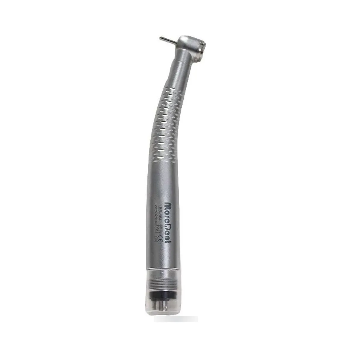 More Dent BR-164PH metal dental turbine with standard head and 4-hole connection.