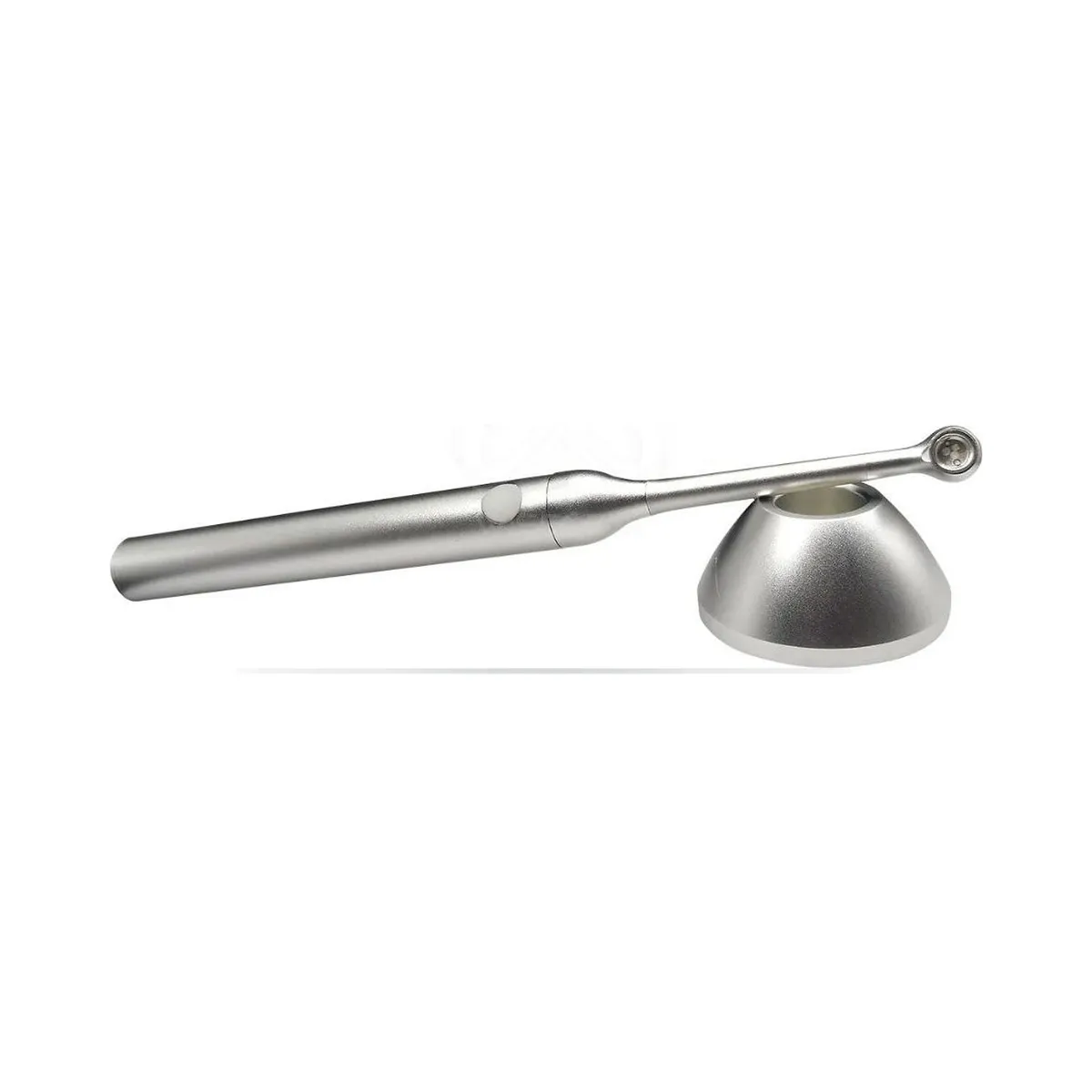 More Dent BR-610 LED curing light in black and silver metal finish.