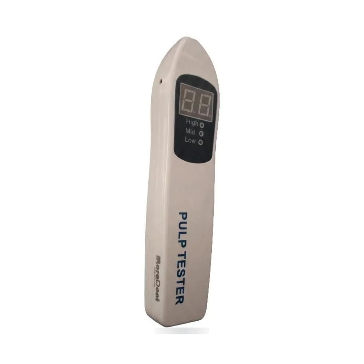 More Dent electric pulp tester unit with probe, lip hook, and cable