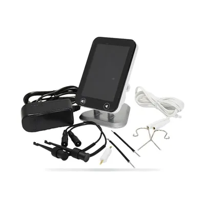 More Dent BR-209 apex locator with LCD screen and root canal measurement accessories.