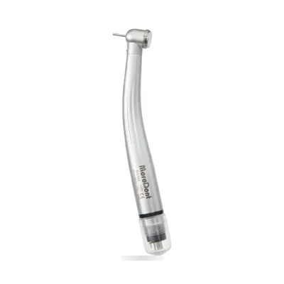 More Dent metal dental turbine with 4-hole connection and push-button