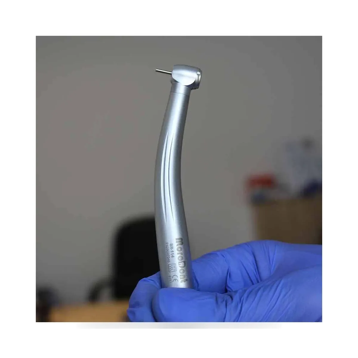 More Dent BR-114P4 metal push-button standard head dental turbine