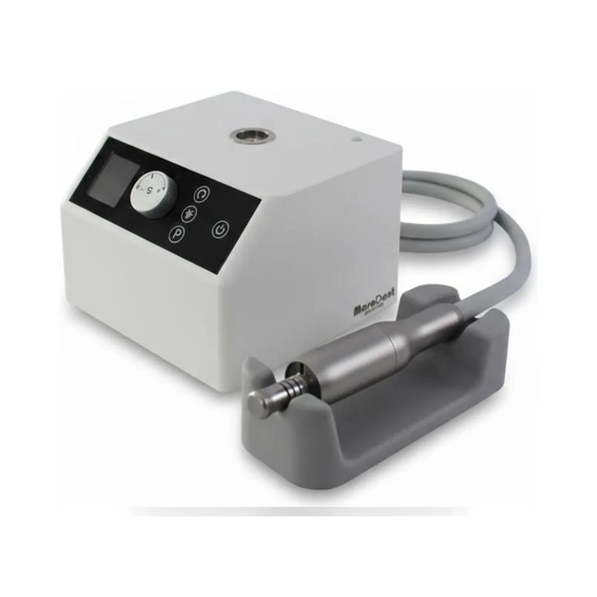 More Dent BR-715 control console and brushless electric micromotor with water tank.
