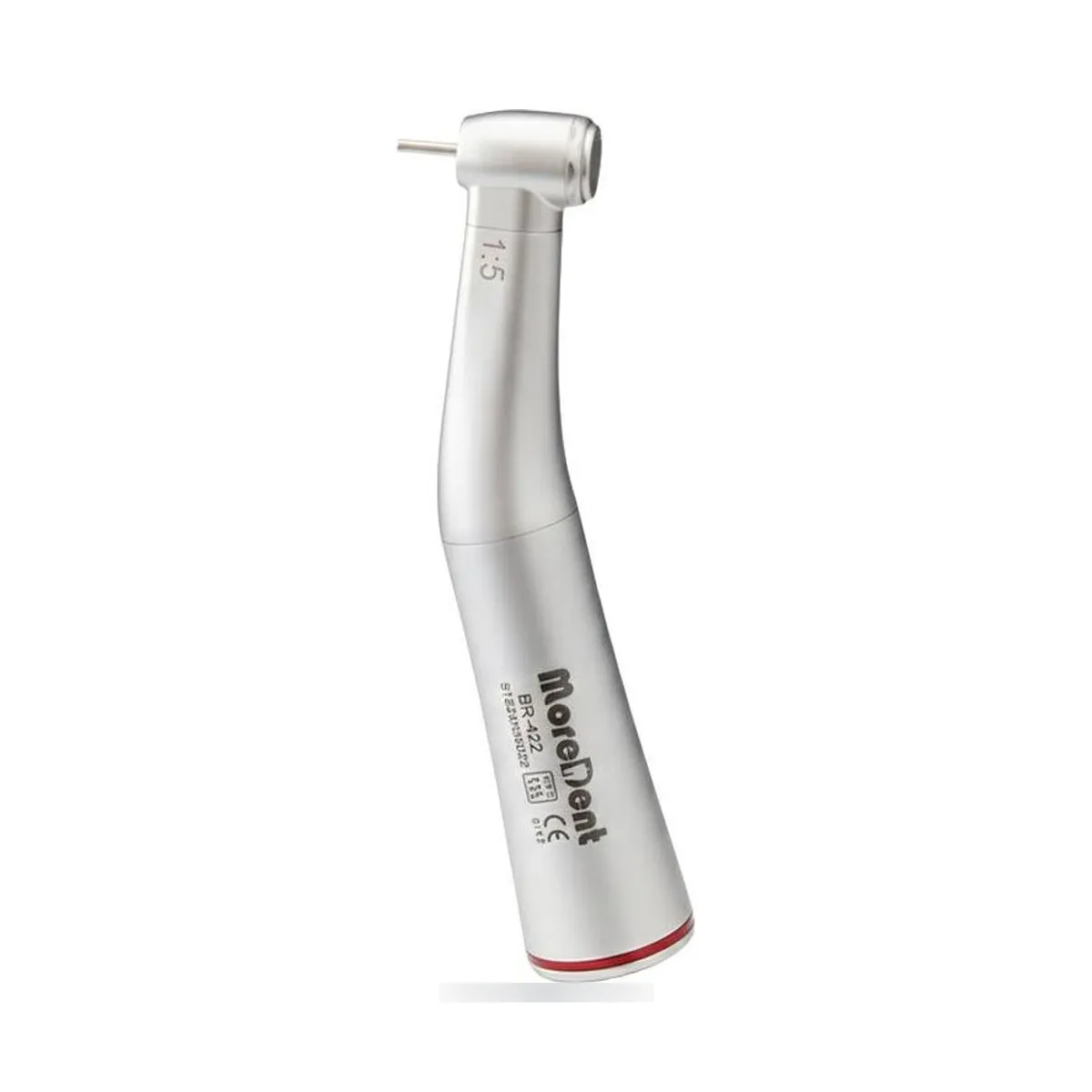 More Dent BR-422-15 1:5 stainless steel speed-increasing contre-angle with push-button head