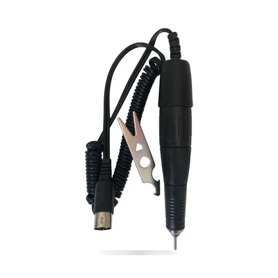 Pièce à main micromoteur Sea Shin Strong 102L avec cordon spiralé pour laboratoire dentaire.