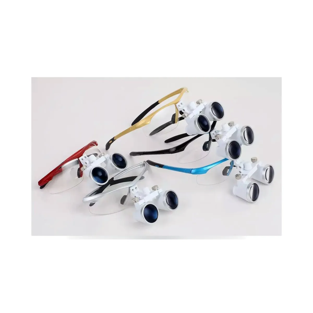 More Dent BR-804 binocular loupes with LED headlight and battery