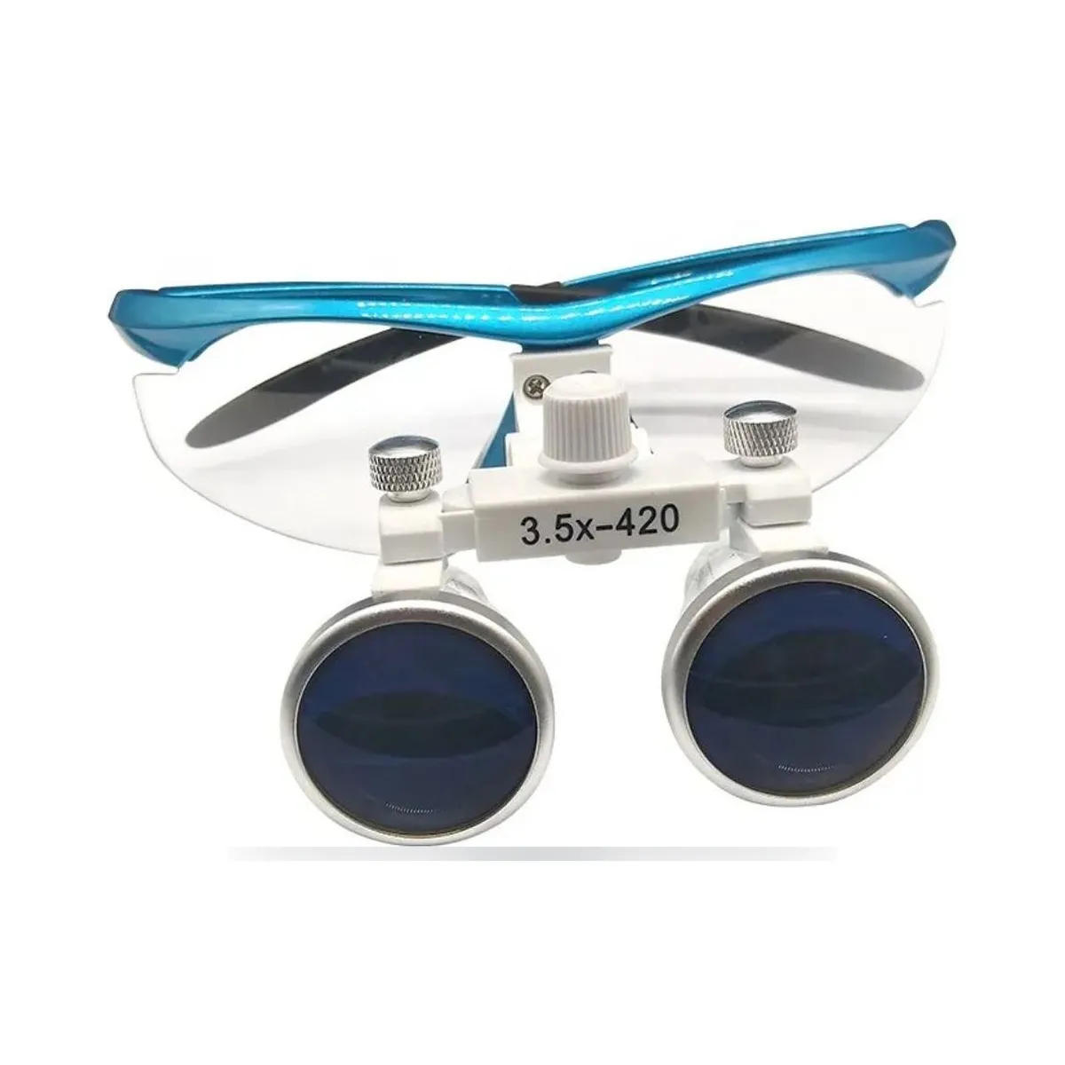 More Dent BR-804 binocular loupes with LED headlight and battery
