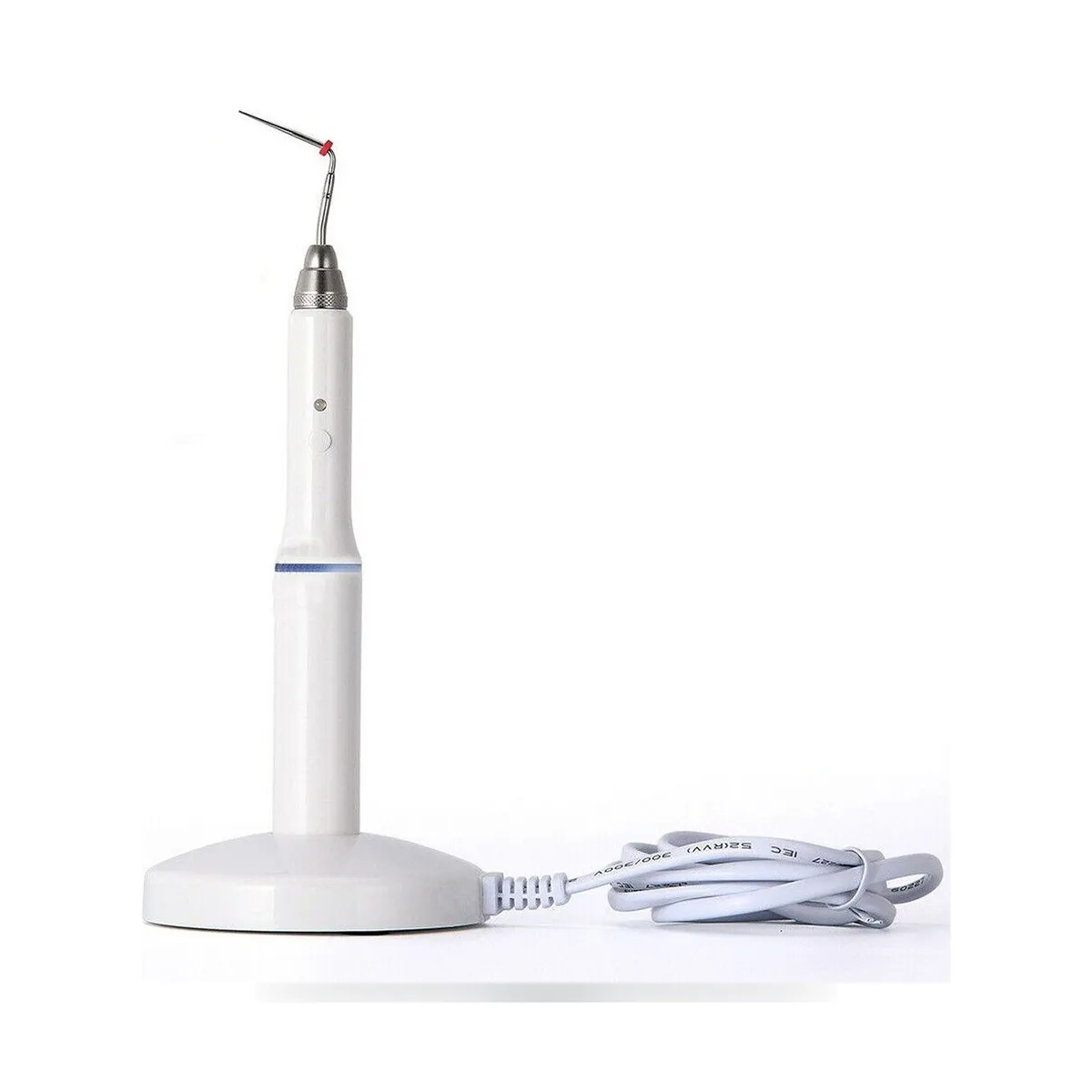 Stylo d'obturation sans fil More Dent BR-106 posé sur son socle de recharge