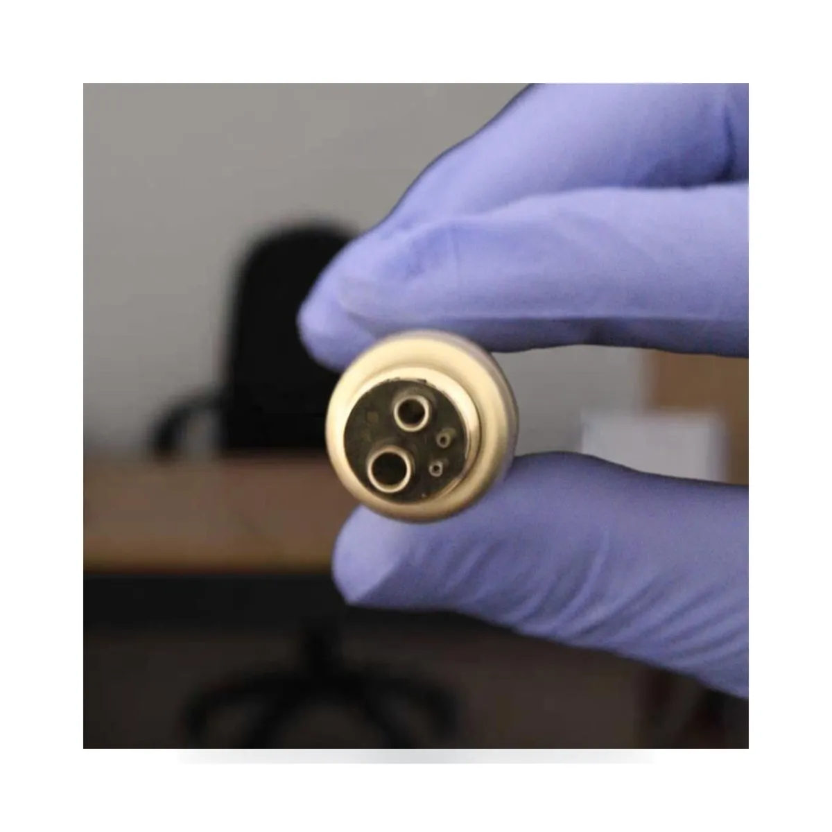 More Dent 4-hole metal air micromotor with connector and LED ring