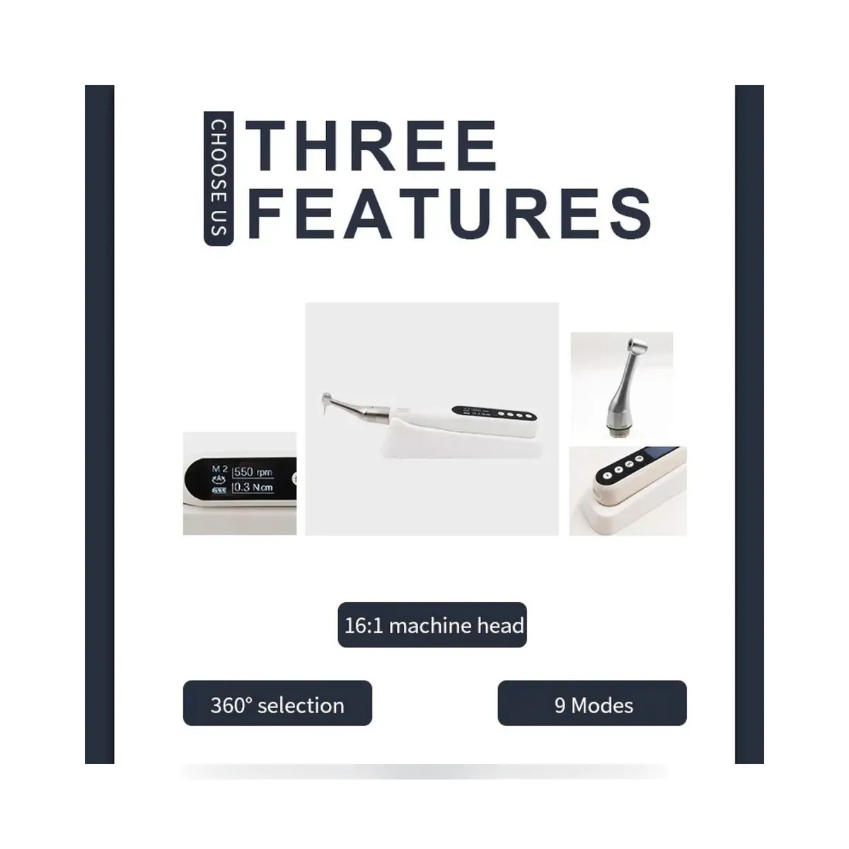 More Dent EN-SUPER cordless endodontic motor with 16:1 contre-angle